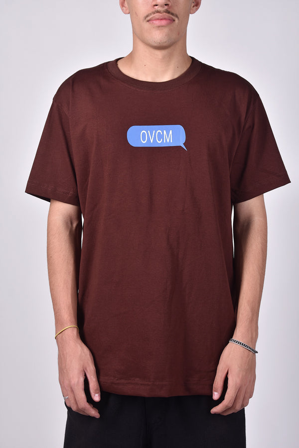 Camiseta Overcome I Love You Marrom