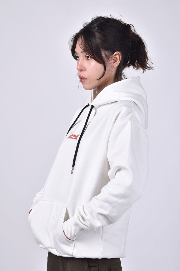Moletom Overcome Canguru World Tour Off White