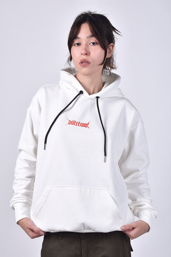 Moletom Overcome Canguru World Tour Off White