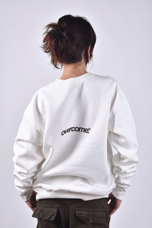 Moletom Careca Overcome Minimal Off White