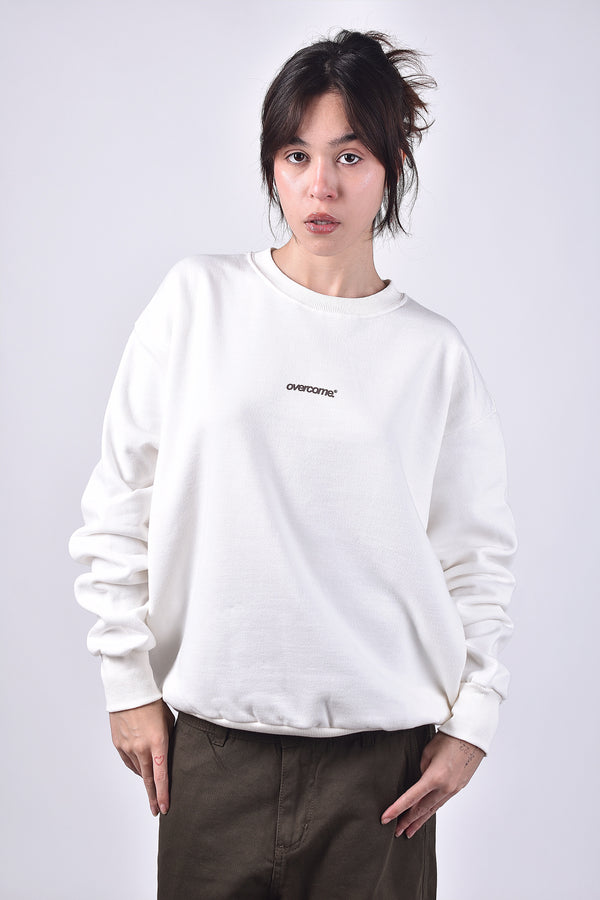 Moletom Careca Overcome Minimal Off White