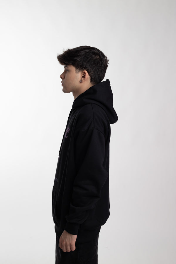 Moletom Overcome Canguru Storm Preto