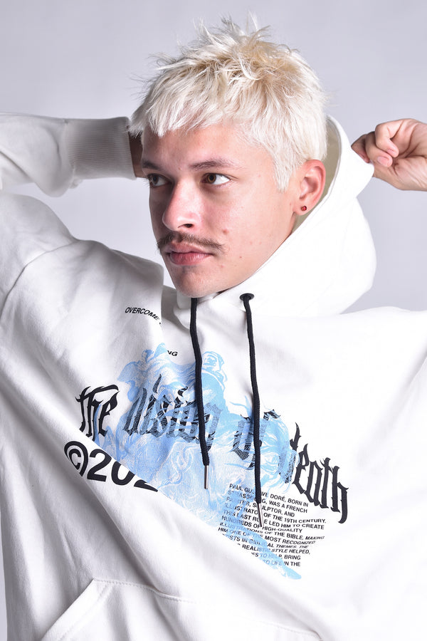 Moletom Overcome Canguru Vod Off White
