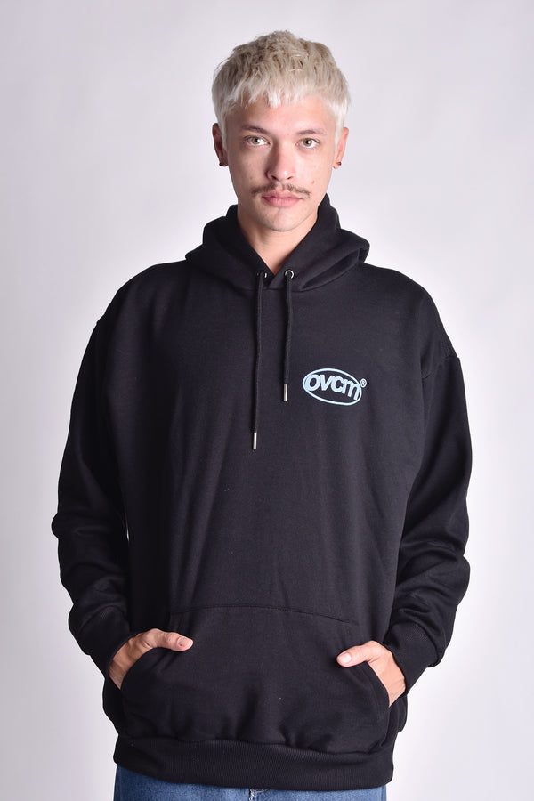 Moletom Overcome Canguru Simply Bold Preto