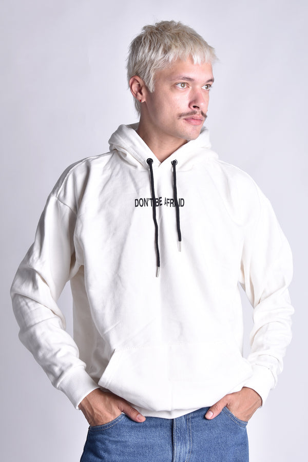 Moletom Overcome Canguru Warrior Angel Off White