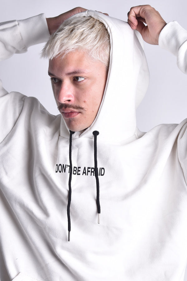 Moletom Overcome Canguru Warrior Angel Off White