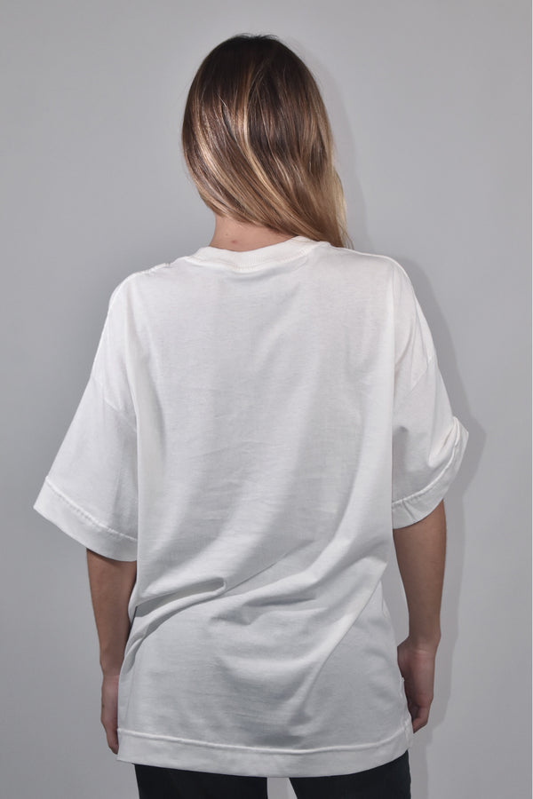 Camiseta Overcome Oversized Dark Angel Off White