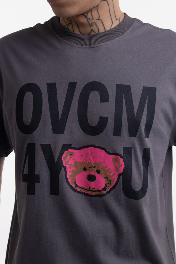 Camiseta Overcome OVCM 4 You Bear Grafite