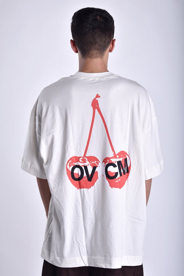 Camiseta Overcome Oversized Cherry Off White