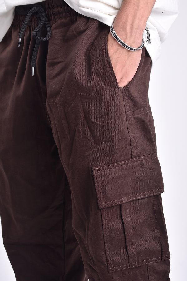 Calça Cargo Overcome Basics Marrom