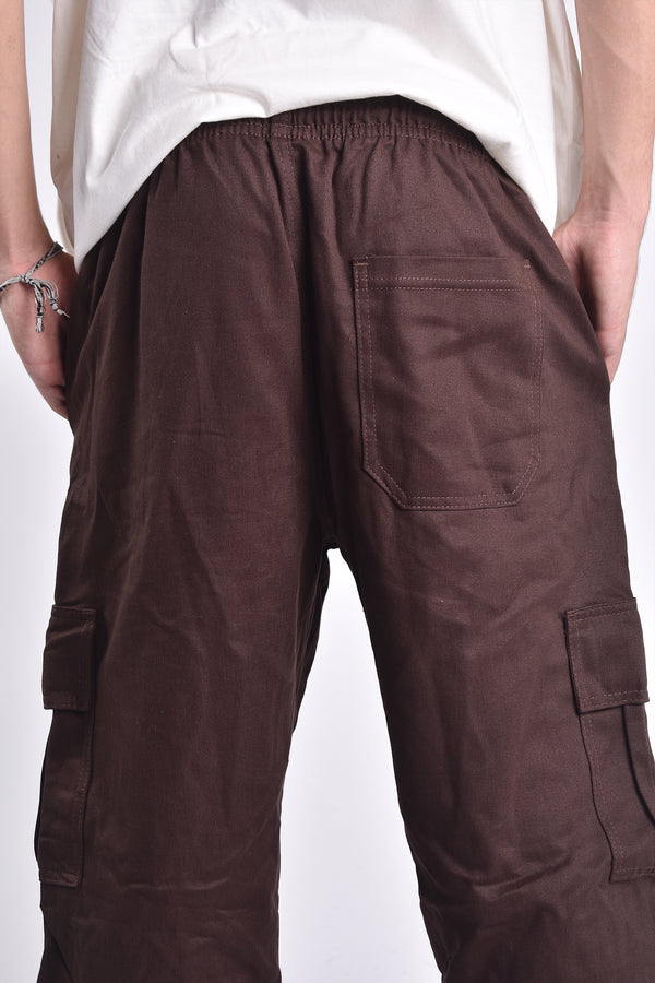 Calça Cargo Overcome Basics Marrom