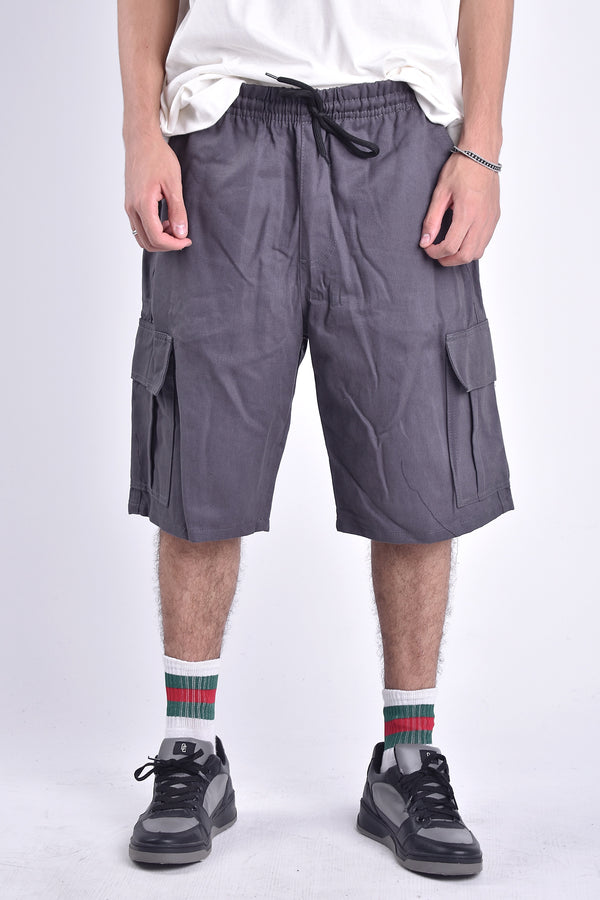 Bermuda Cargo Overcome Basic Cinza