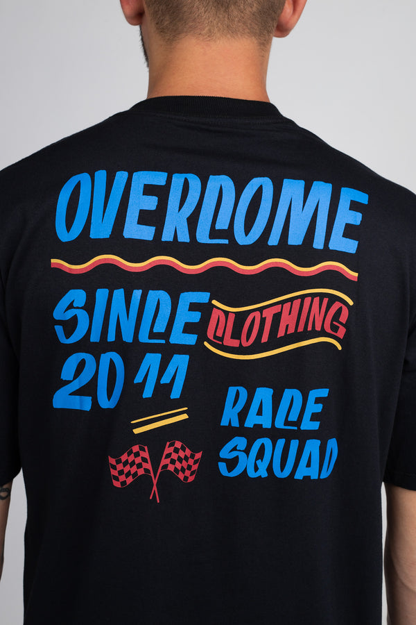 Camiseta Overcome Race Squad Preto