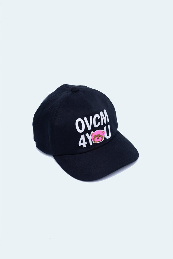 Boné Dad Hat Overcome OVCM 4U Bear Preto