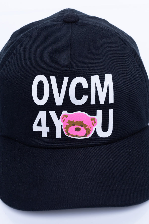 Boné Dad Hat Overcome OVCM 4U Bear Preto