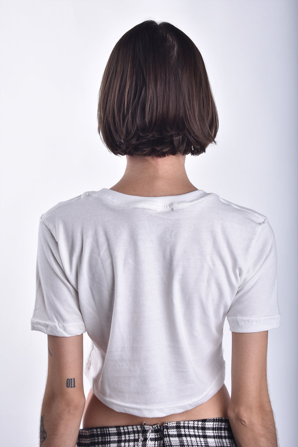 Cropped Overcome Est 2011 Off White