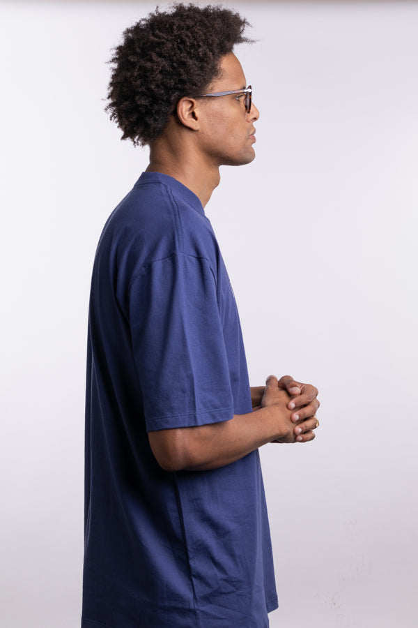 Camiseta Overcome Logobox Azul Marinho