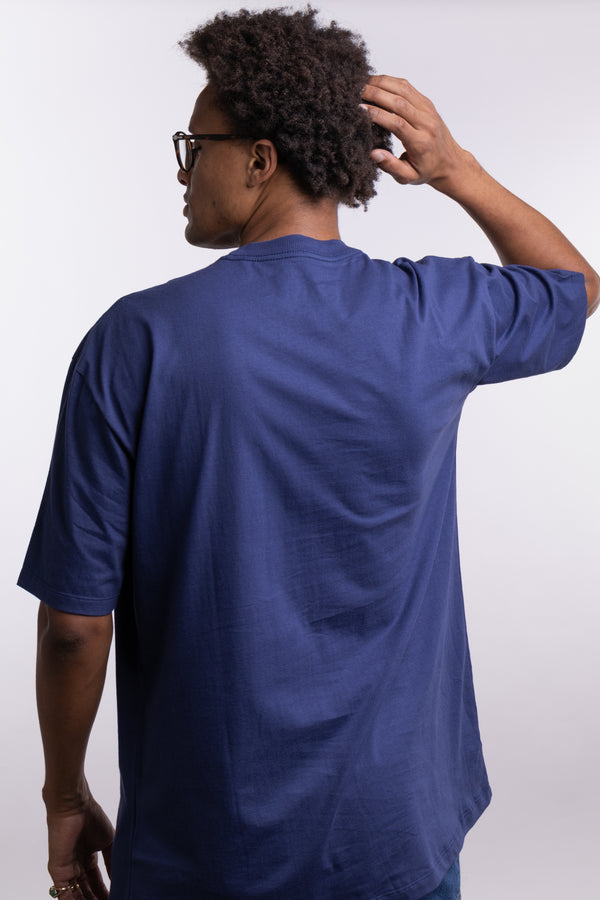 Camiseta Overcome Logobox Azul Marinho