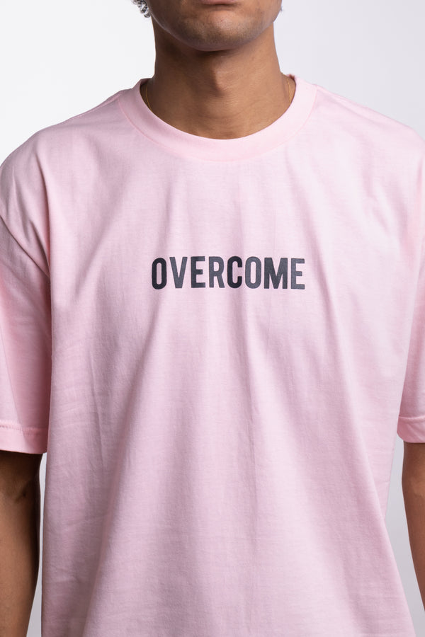 Camiseta Overcome "Logobox" Rosa