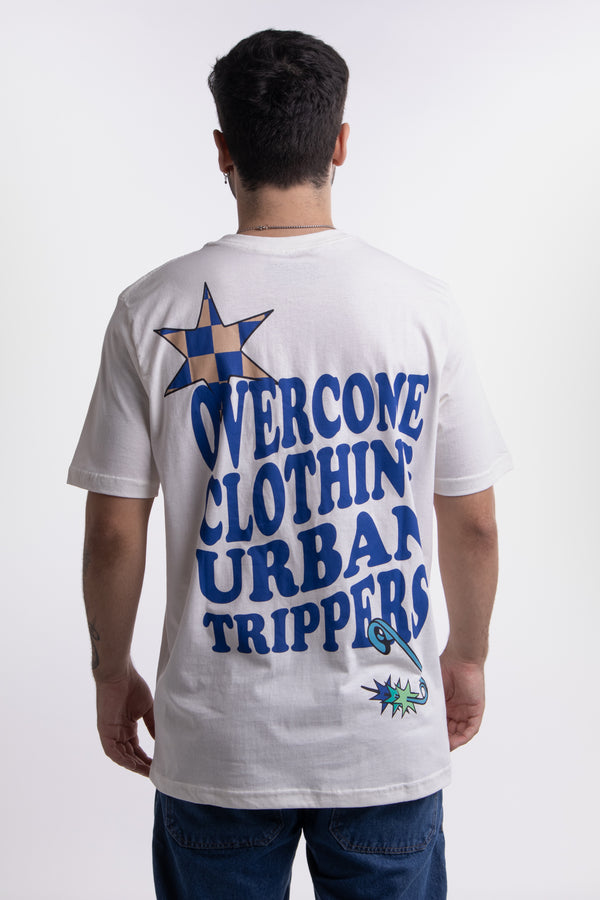 Camiseta Overcome Groovy Urban Trippers Off White