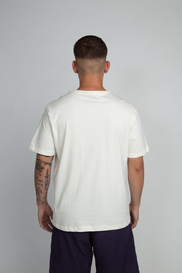 Camiseta Overcome Minimalist Essentials Off White