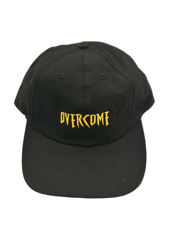 Boné Dad Hat Overcome Signature Preto/Amarelo
