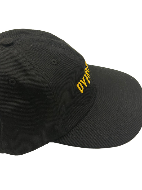 Boné Dad Hat Overcome Signature Preto/Amarelo