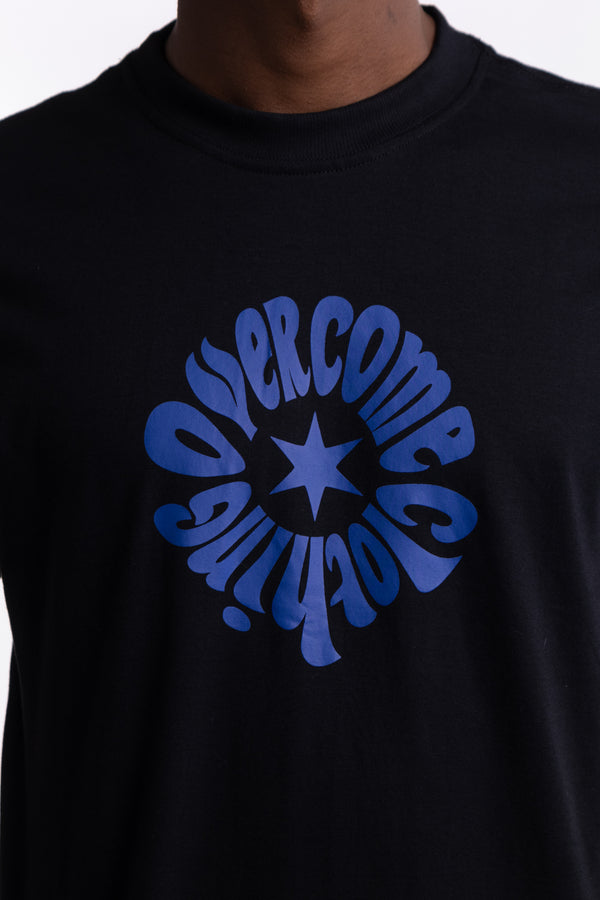 Camiseta Overcome Kaleidoscope Preta