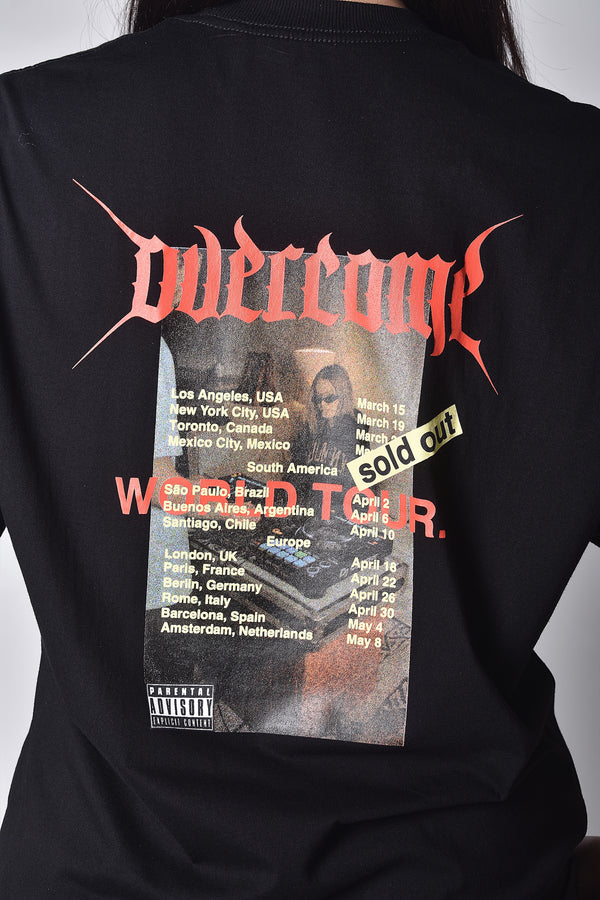 Camiseta Overcome Oversized World Tour Preta