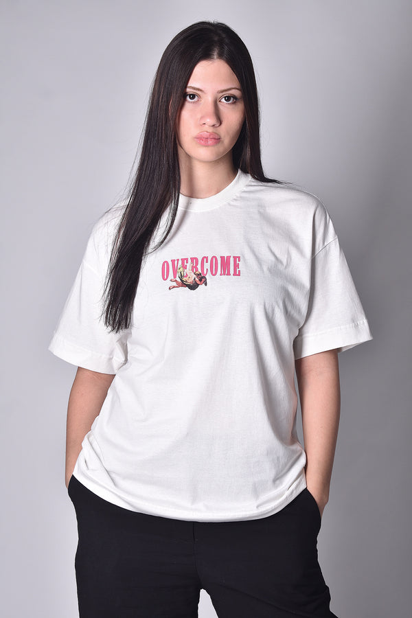 Camiseta Overcome Oversized Angel Off White
