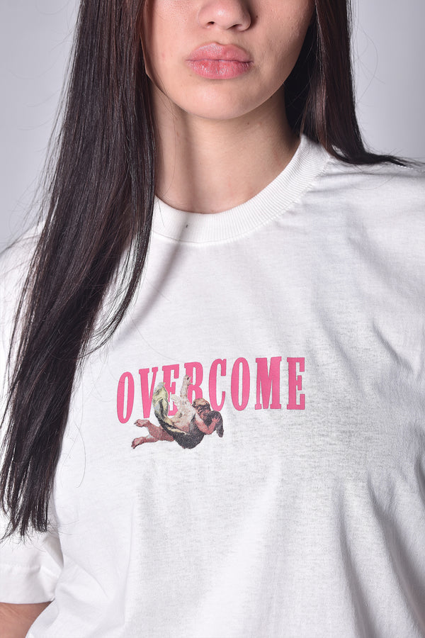 Camiseta Overcome Oversized Angel Off White
