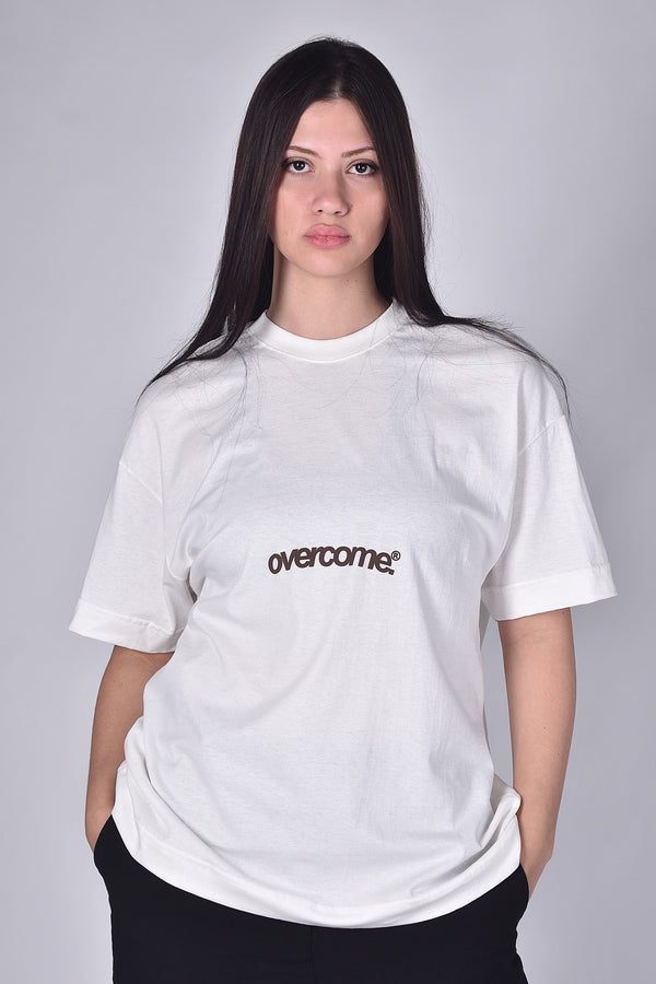 Camiseta Overcome Oversized Minimal Off White