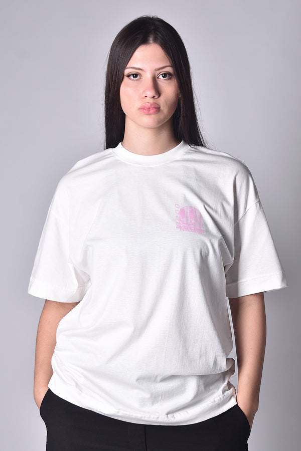 Camiseta Overcome Oversized Domination Smile Off White