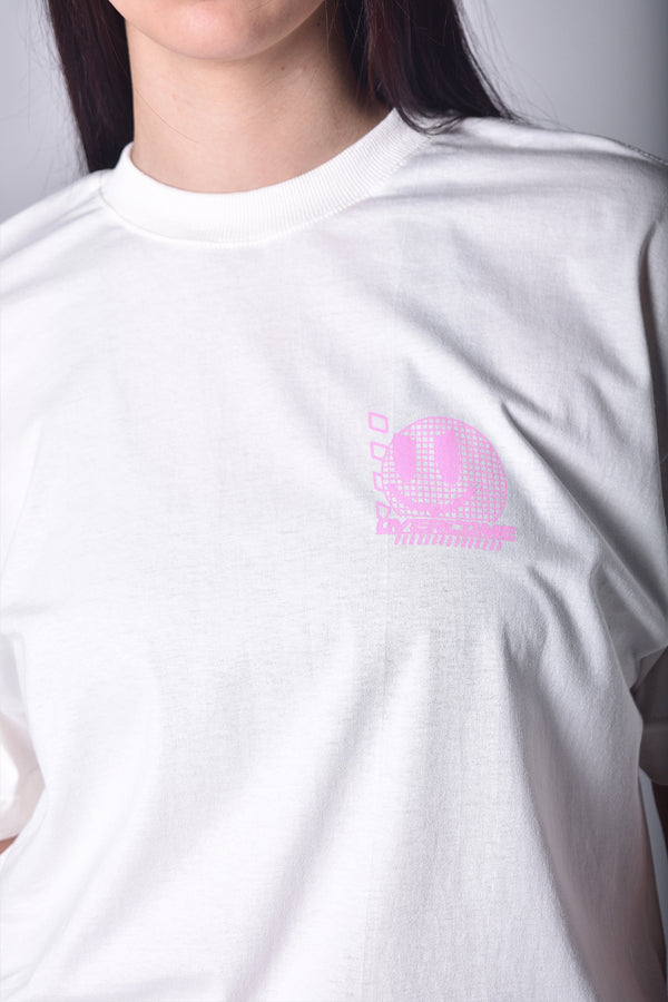 Camiseta Overcome Oversized Domination Smile Off White