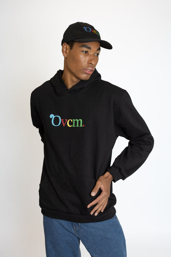 Moletom Canguru Overcome Search Preto