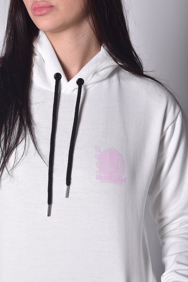 Moletom Overcome Canguru Domination Smile Off White