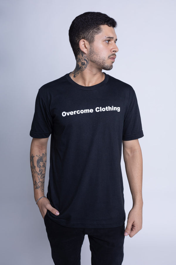 Camiseta Overcome Clothing Essentials Preta