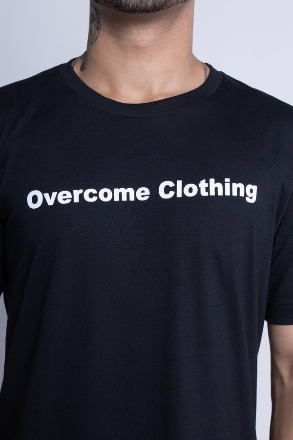 Camiseta Overcome Clothing Essentials Preta