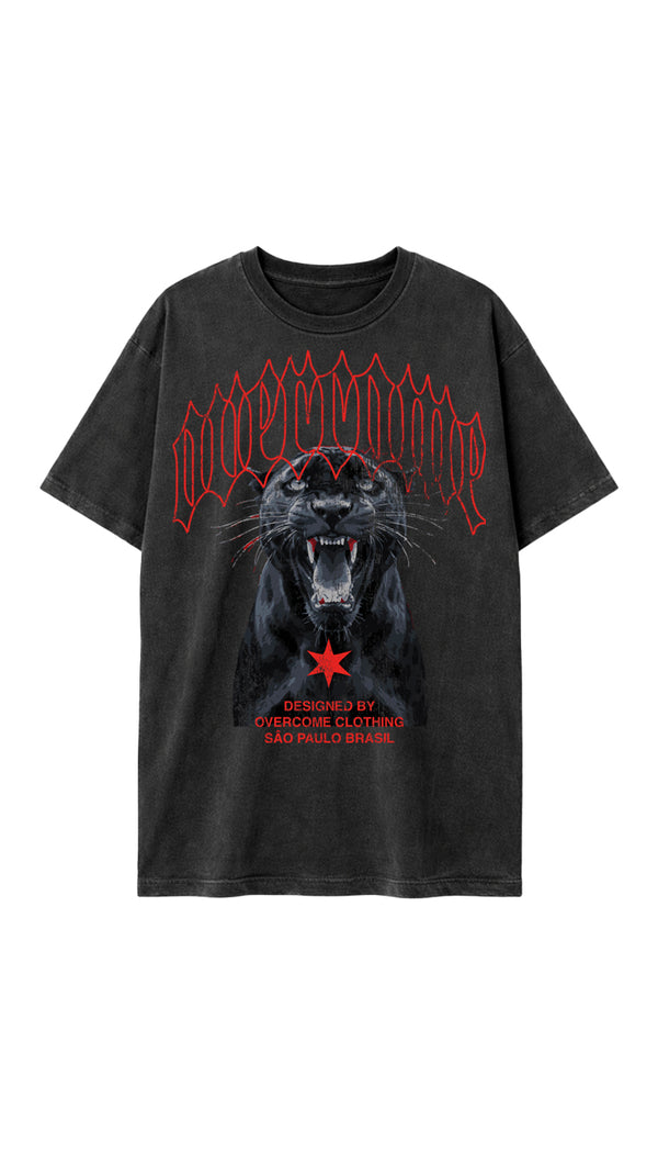 Camiseta Overcome Oversized Black Panter Estonada-001