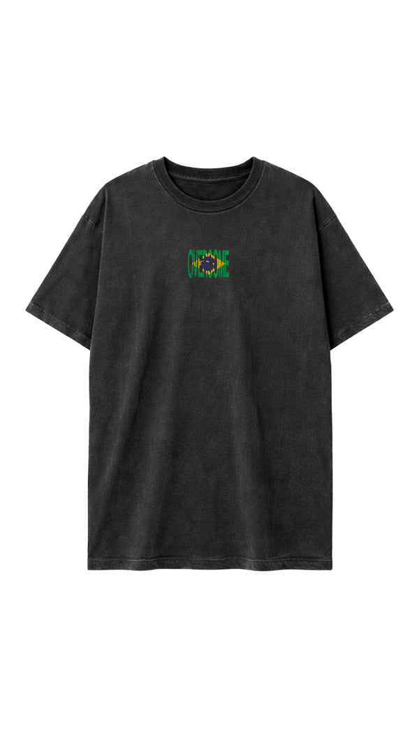 Camiseta Oversized Overcome Brasil Flag Estonada-001