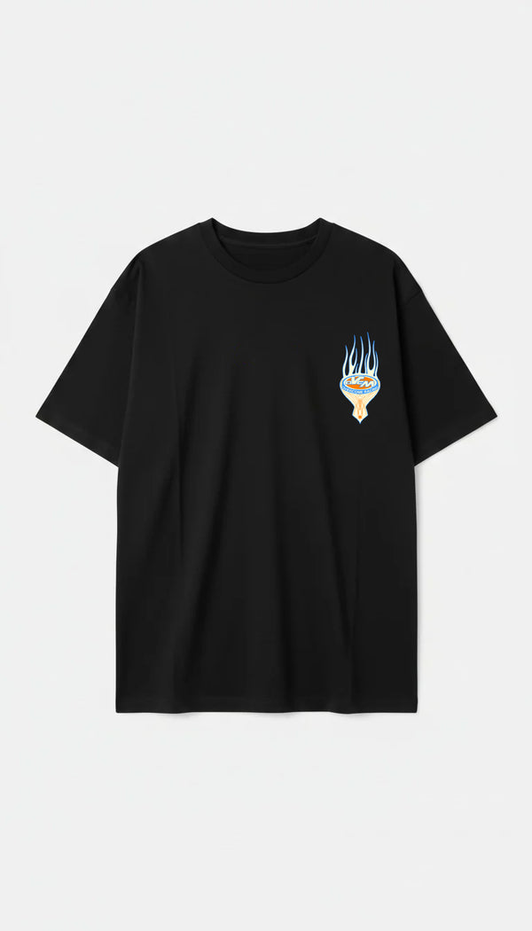 Camiseta Overcome Basic Racing Preta-001