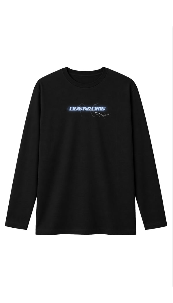 Camiseta Manga Longa Overcome Thunder Preta-001