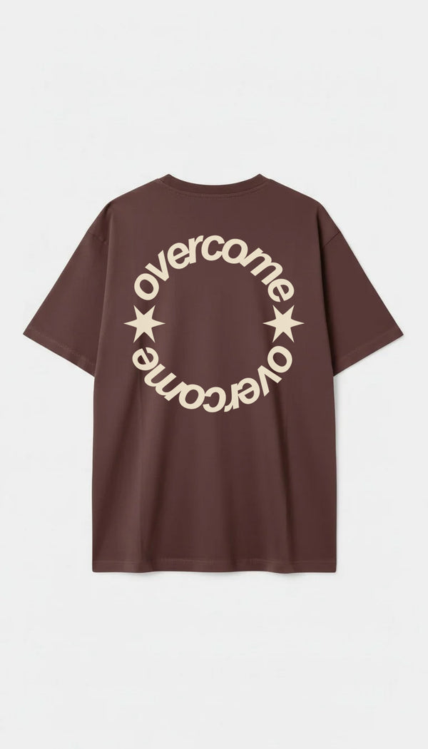 Camiseta Overcome New Encore Marrom-001