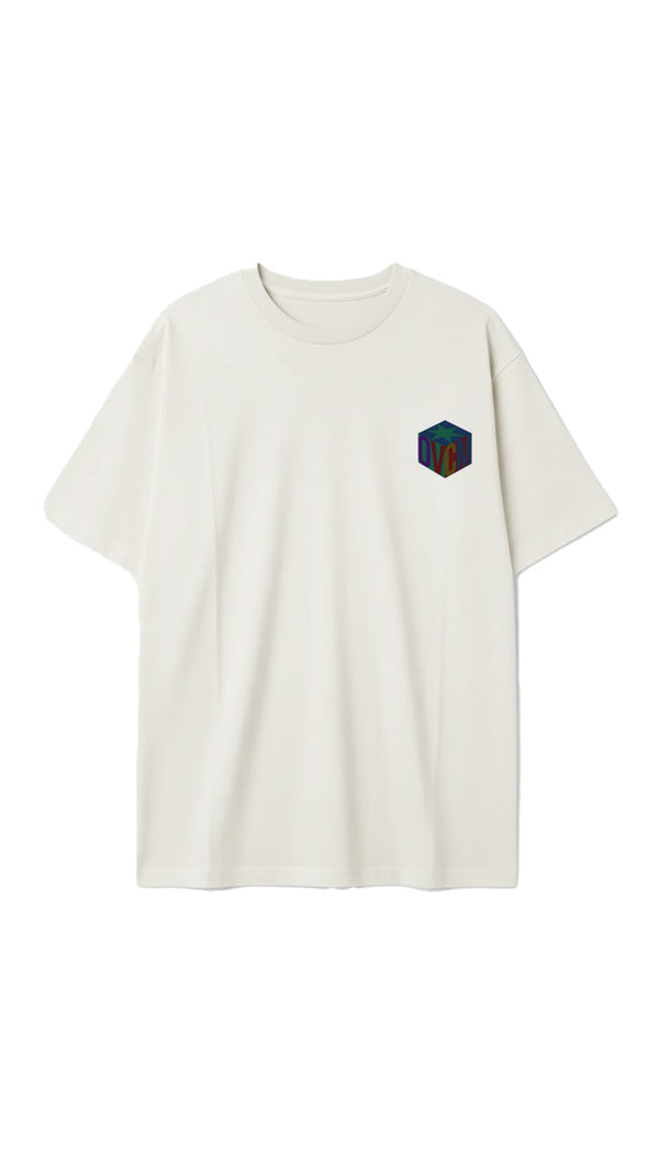 Camiseta Overcome Oversized OVCM Block Off White-001