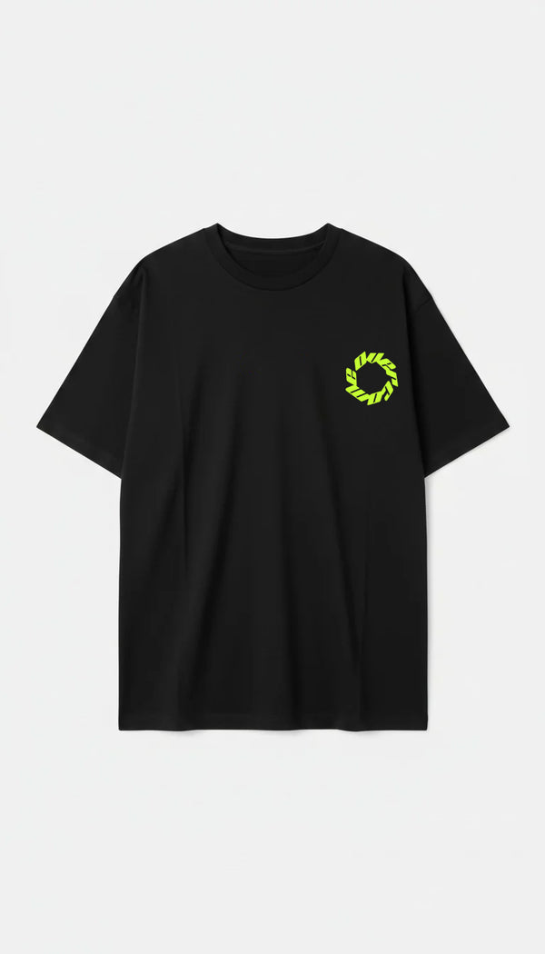 Camiseta Overcome Oversized NLN Preta-001