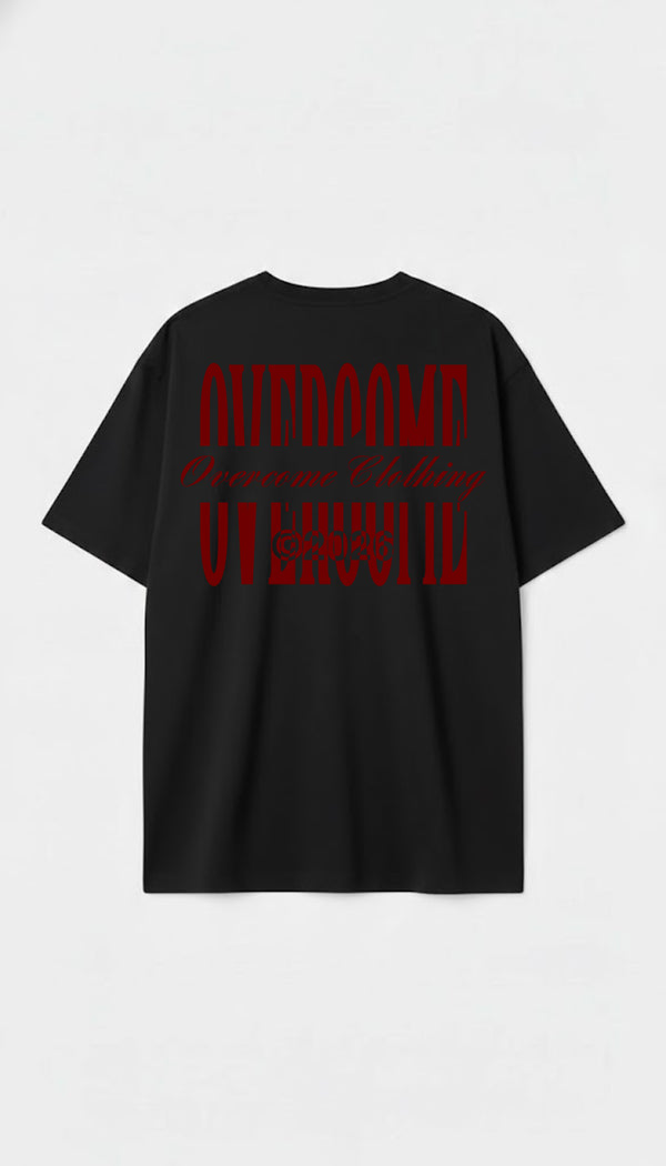 Camiseta Overcome Oversized New Scar F Preta-001