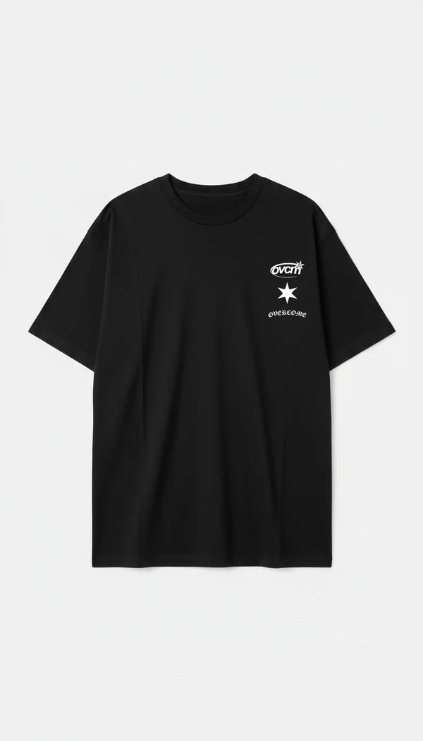 Camiseta Overcome Oversized New Victory Preta-001