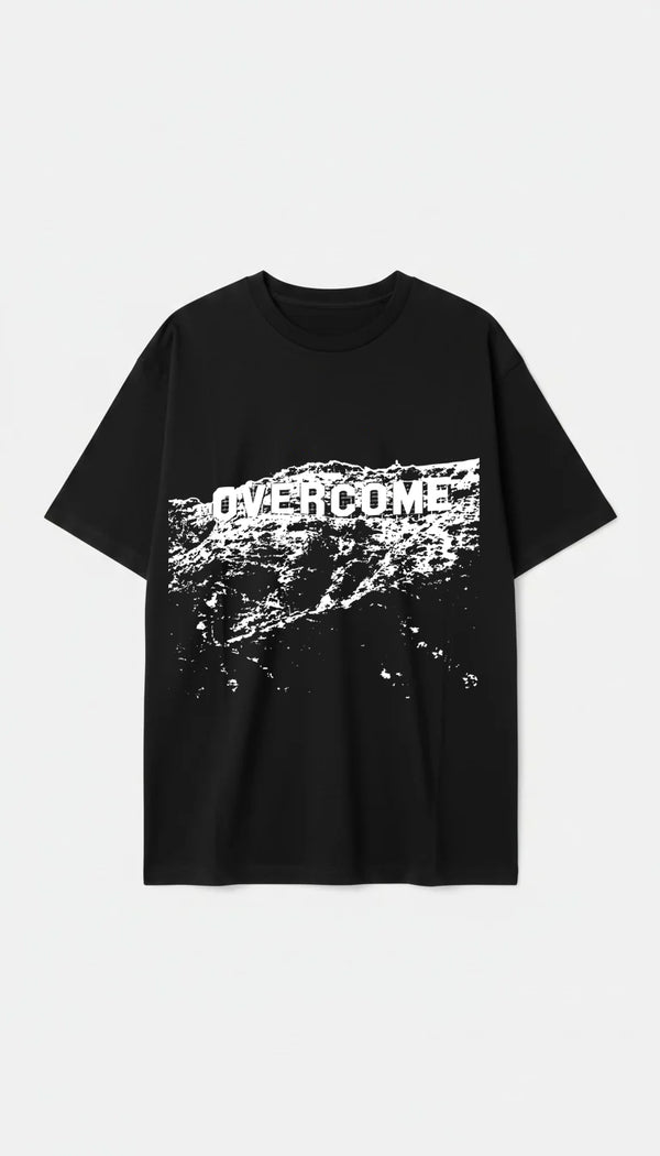 Camiseta Overcome Oversized Overwood Preta-001