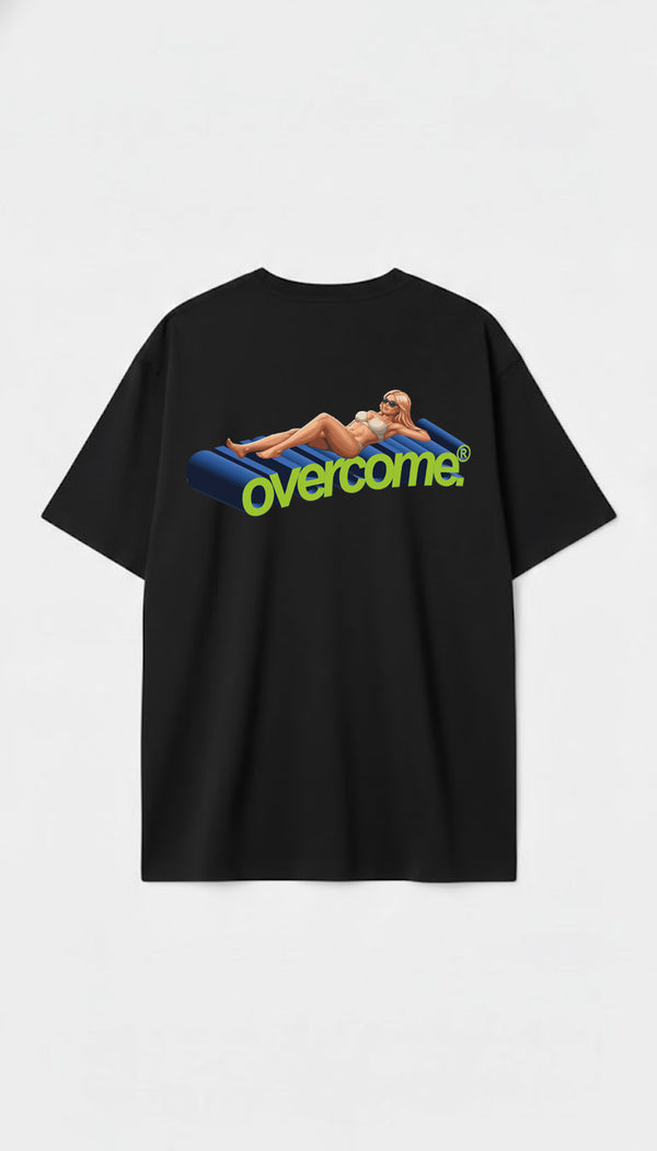 Camiseta Overcome Oversized Oasis Preta-001