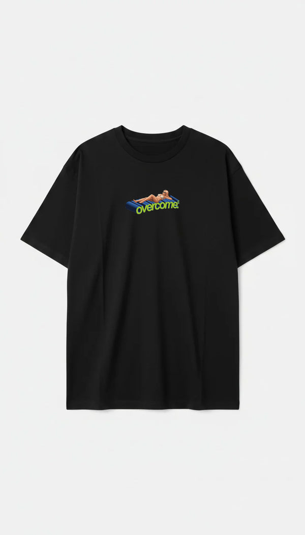 Camiseta Overcome Oversized Oasis Preta-001